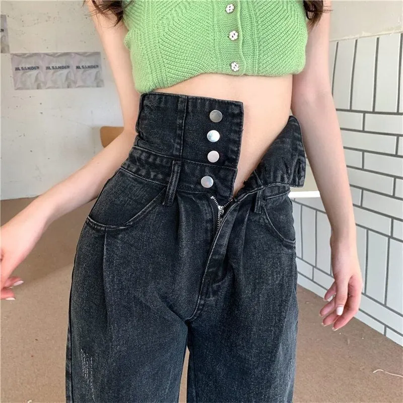High Waist Jeans for Woman