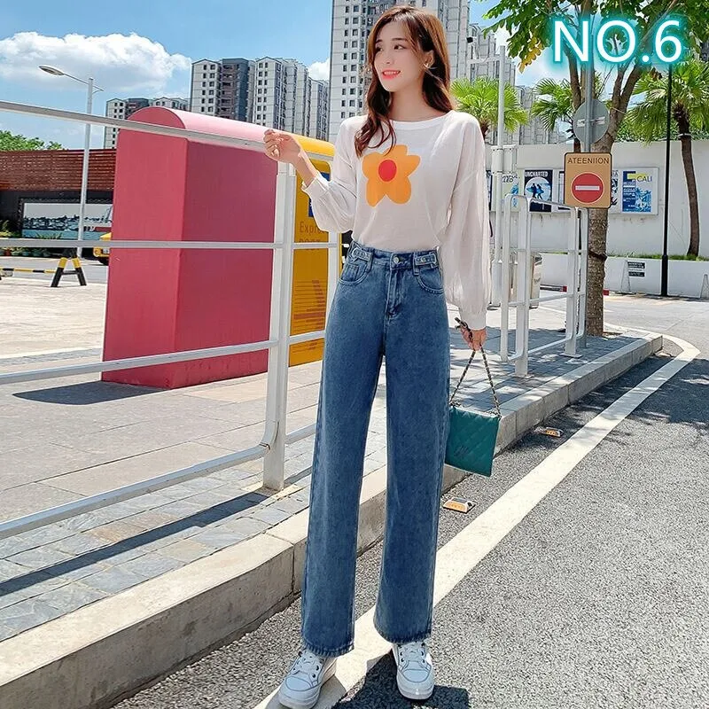 High Waist Jeans for Woman
