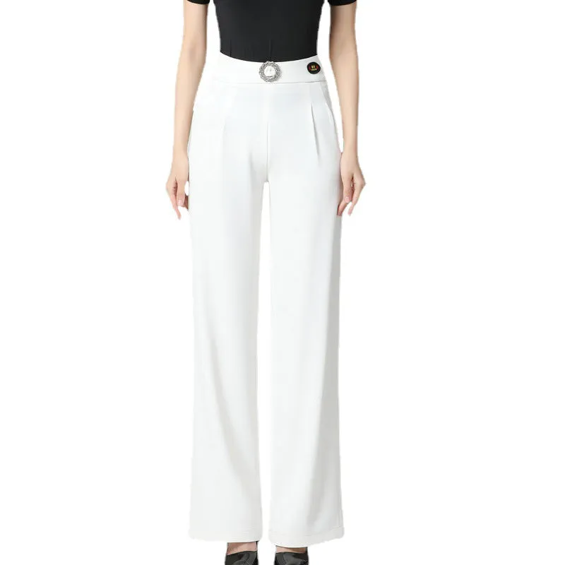 High Waist Latin/Ballroom Flare Dance Pants
