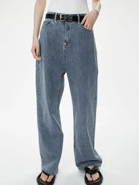 High Waist Outline Jeans