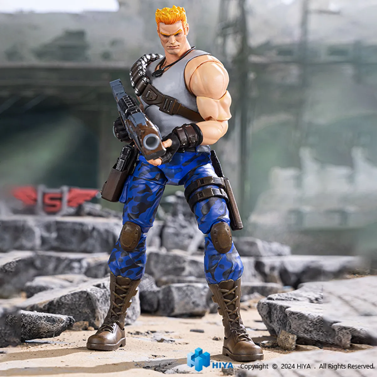 HiPlay HIYA, Contra: Operation Galuga Exquisite Basic Series, Action Figure