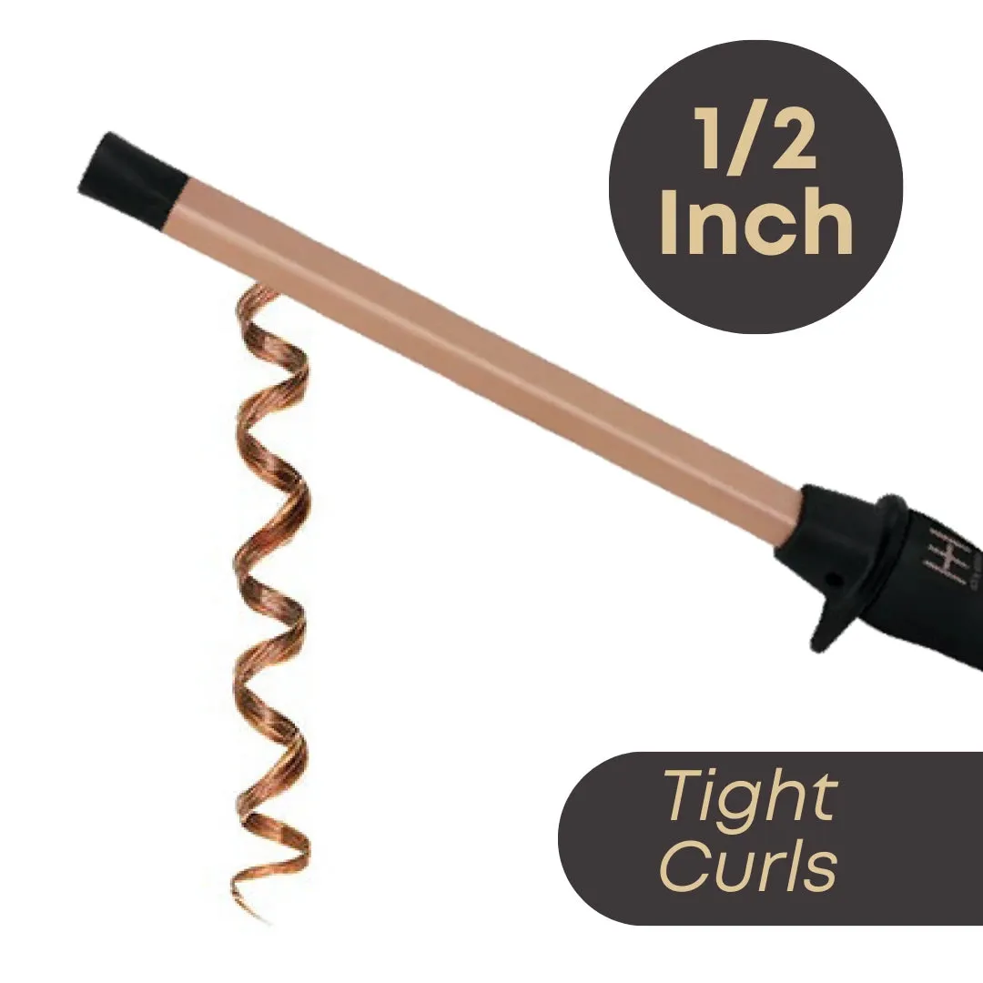 Hot & Hotter Ceramic Hot Rod Styler Wand 1/2 inch