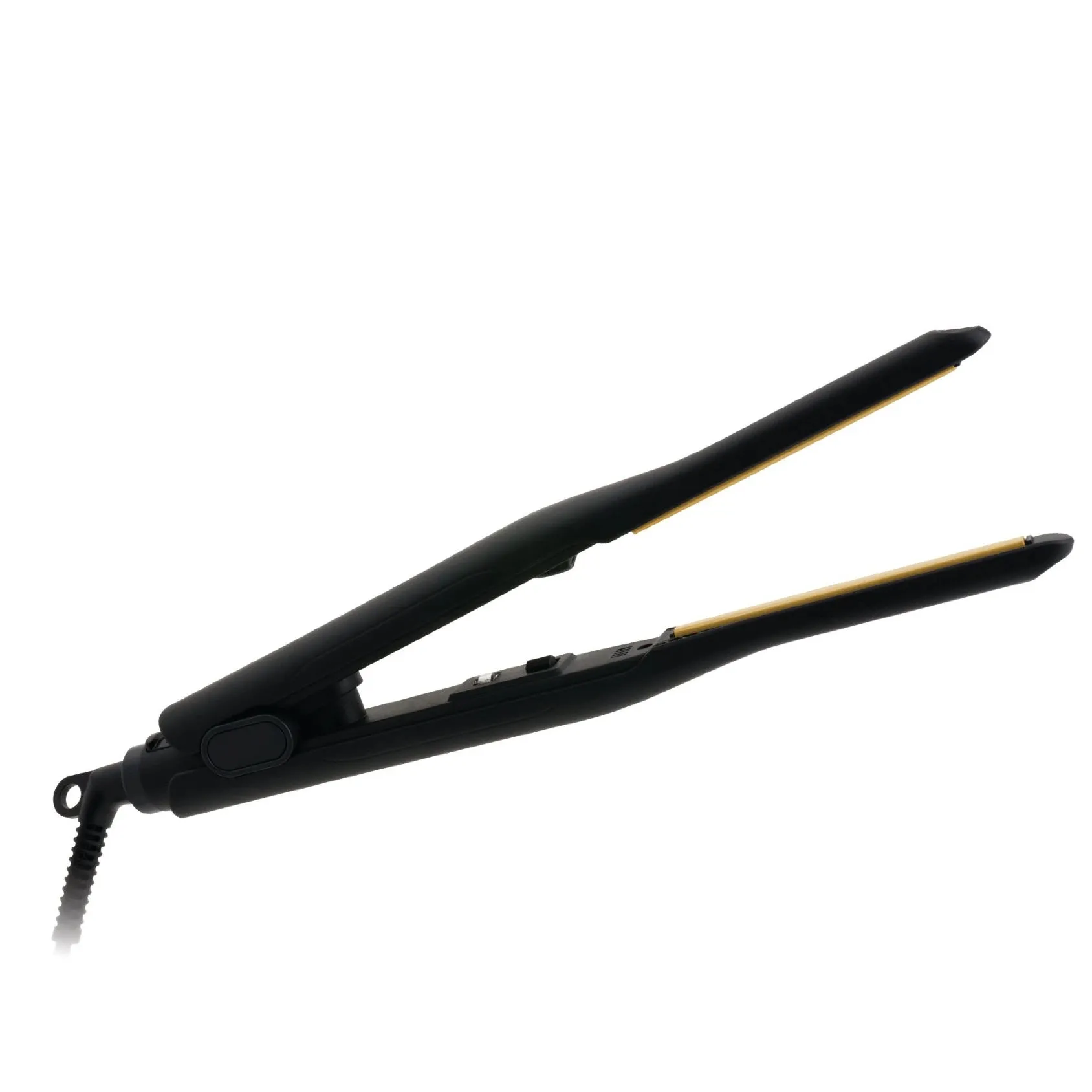 Hot & Hotter Pencil Ceramic Tourmaline Flat Iron 3/10" Black