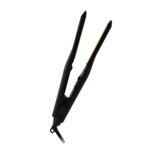Hot & Hotter Pencil Ceramic Tourmaline Flat Iron 3/10" Black