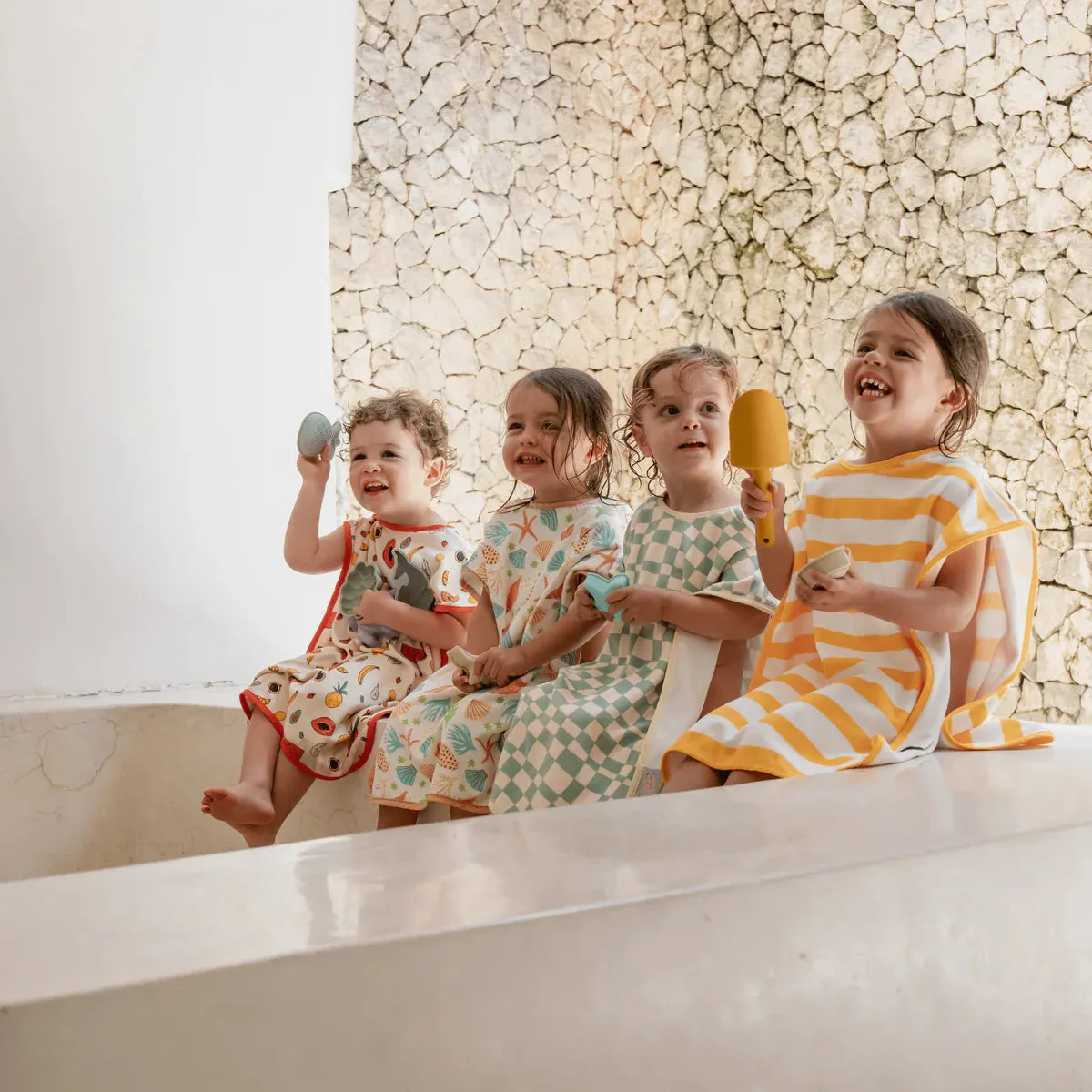 Izimini | Kids Beach Poncho - Sailor