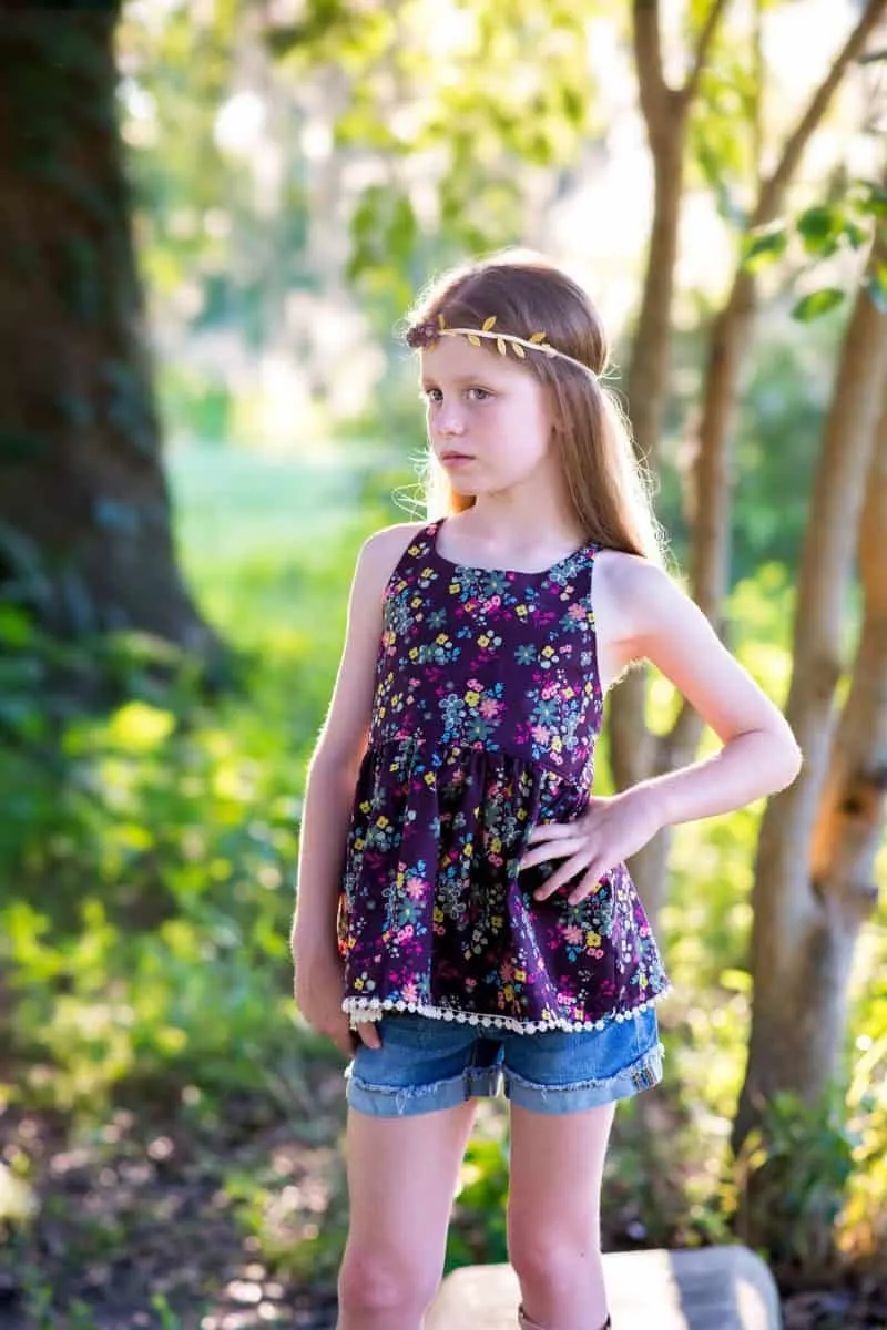 Kids Periwinkle Dress and Tunic