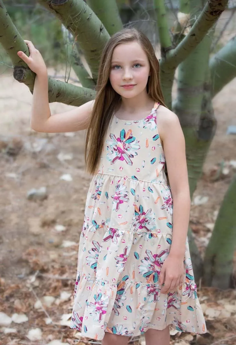 Kids Periwinkle Dress and Tunic