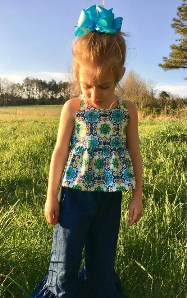 Kids Periwinkle Dress and Tunic