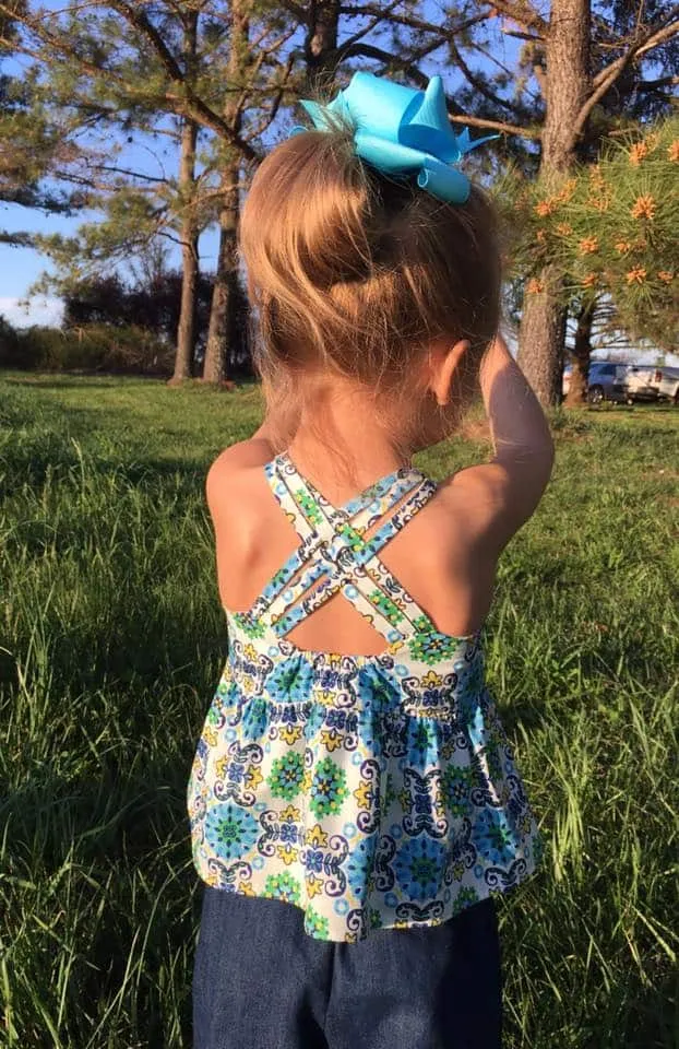 Kids Periwinkle Dress and Tunic