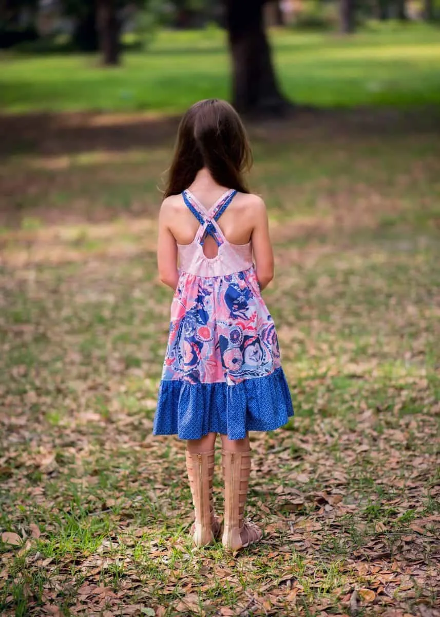 Kids Periwinkle Dress and Tunic