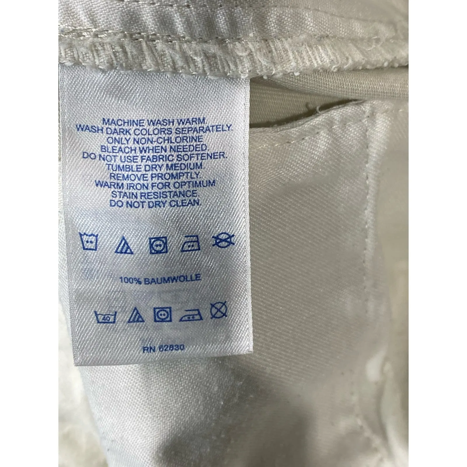 LANDS' END Men's Light Stone Traditional-Fit Pleated Chino Pant SZ 32X30