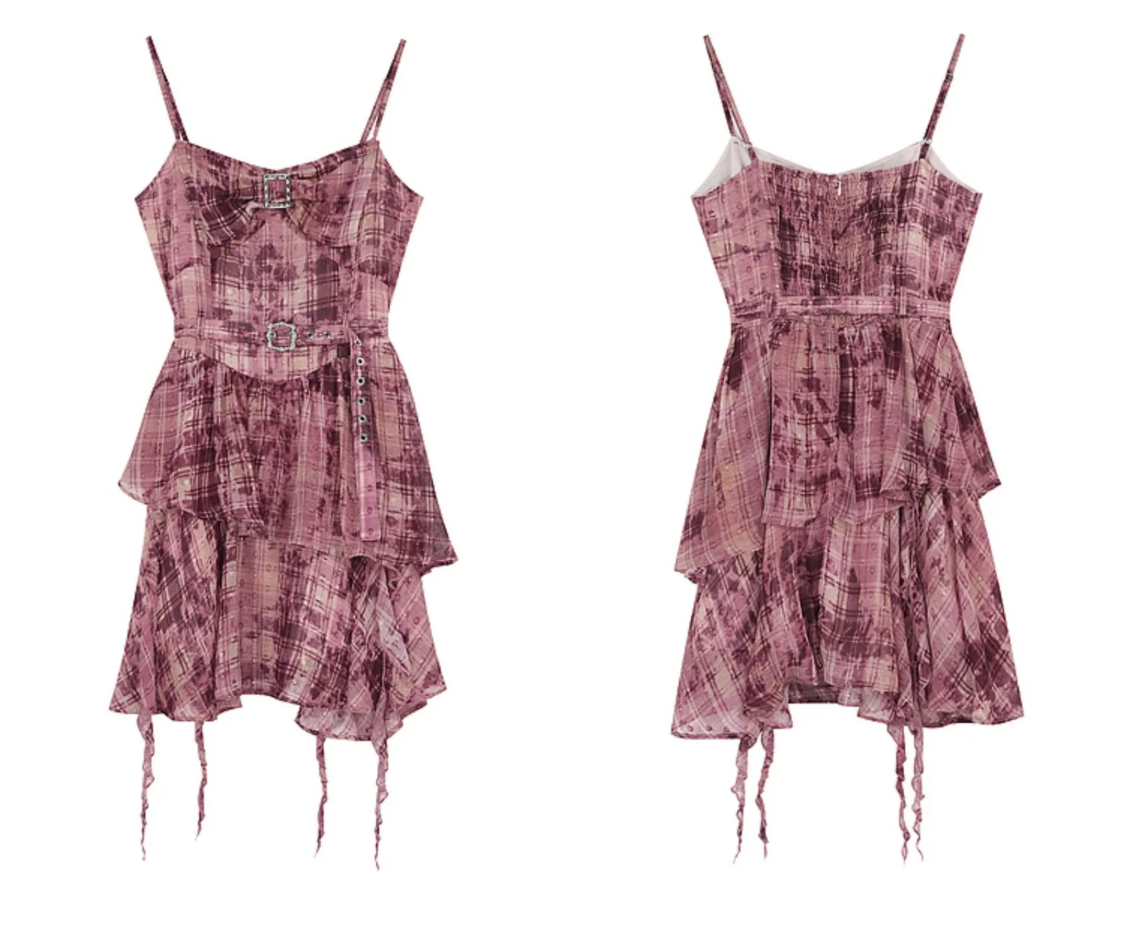 Layered Cake Slip Dress