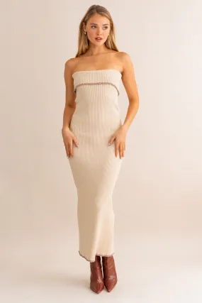 Lettuce Hem Tube Sweater Dress