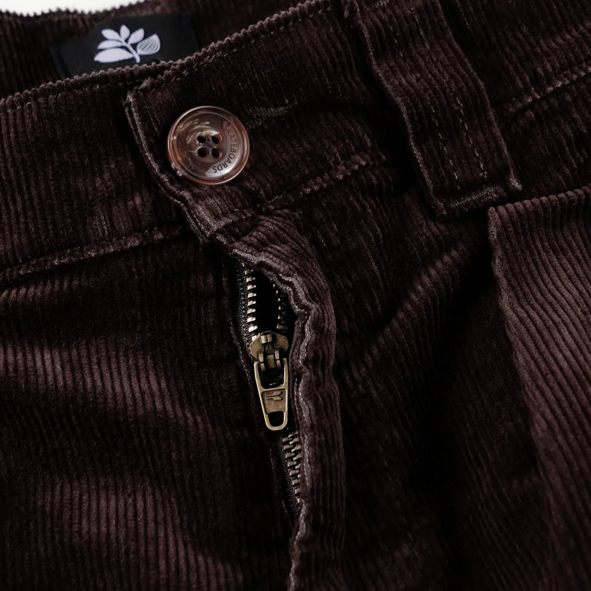 Magenta OG Chino Cord Pants Chocolate
