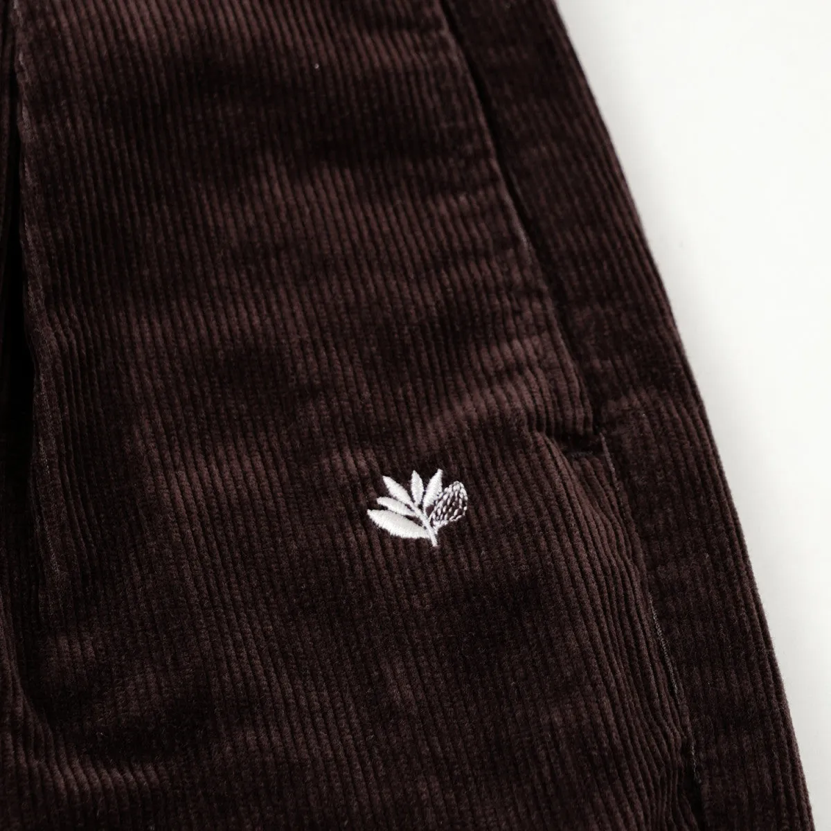 Magenta OG Chino Cord Pants Chocolate