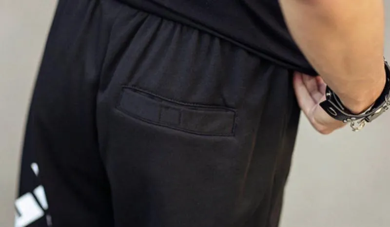 Men's Spring Cotton Sweatpants With Print