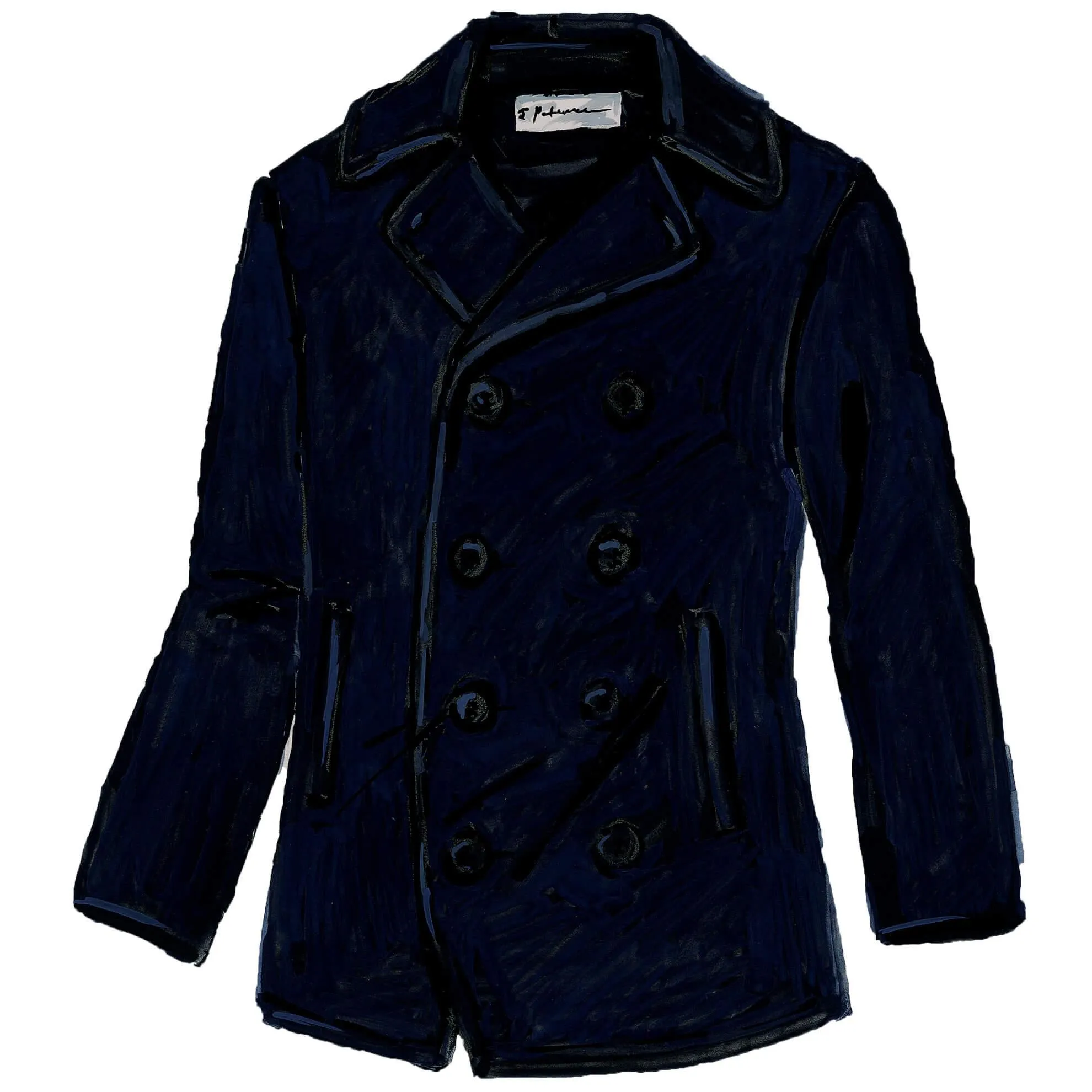 Men's US Navy Peacoat