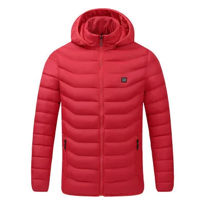 Middle-aged smart heating cotton clothes Heated Jackets