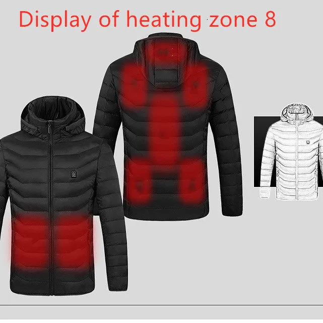 Middle-aged smart heating cotton clothes Heated Jackets