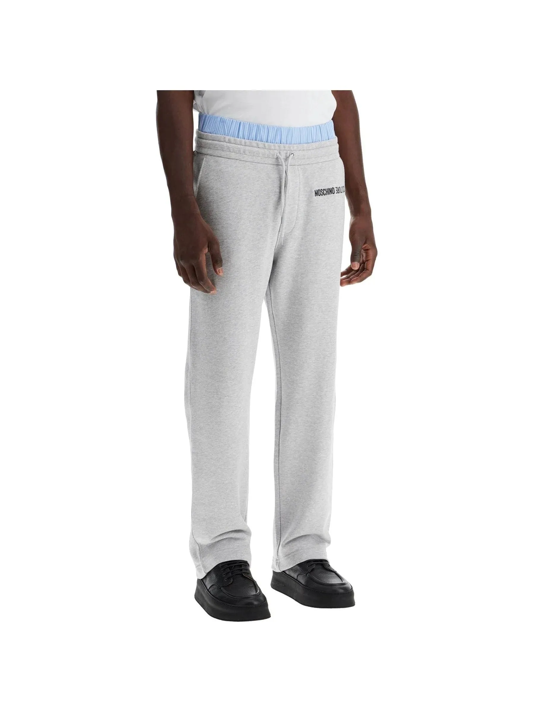 Moschino Logo Waistband Joggers