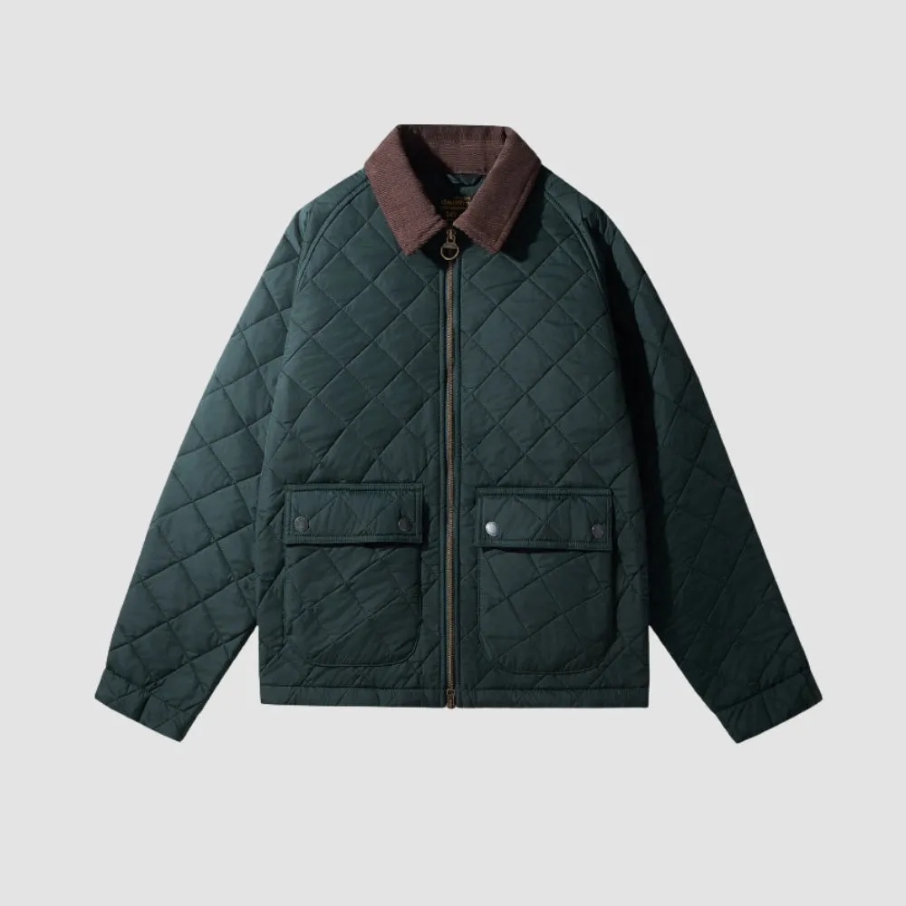 MV Corduroy Quilted Diamond Cotton Jacket
