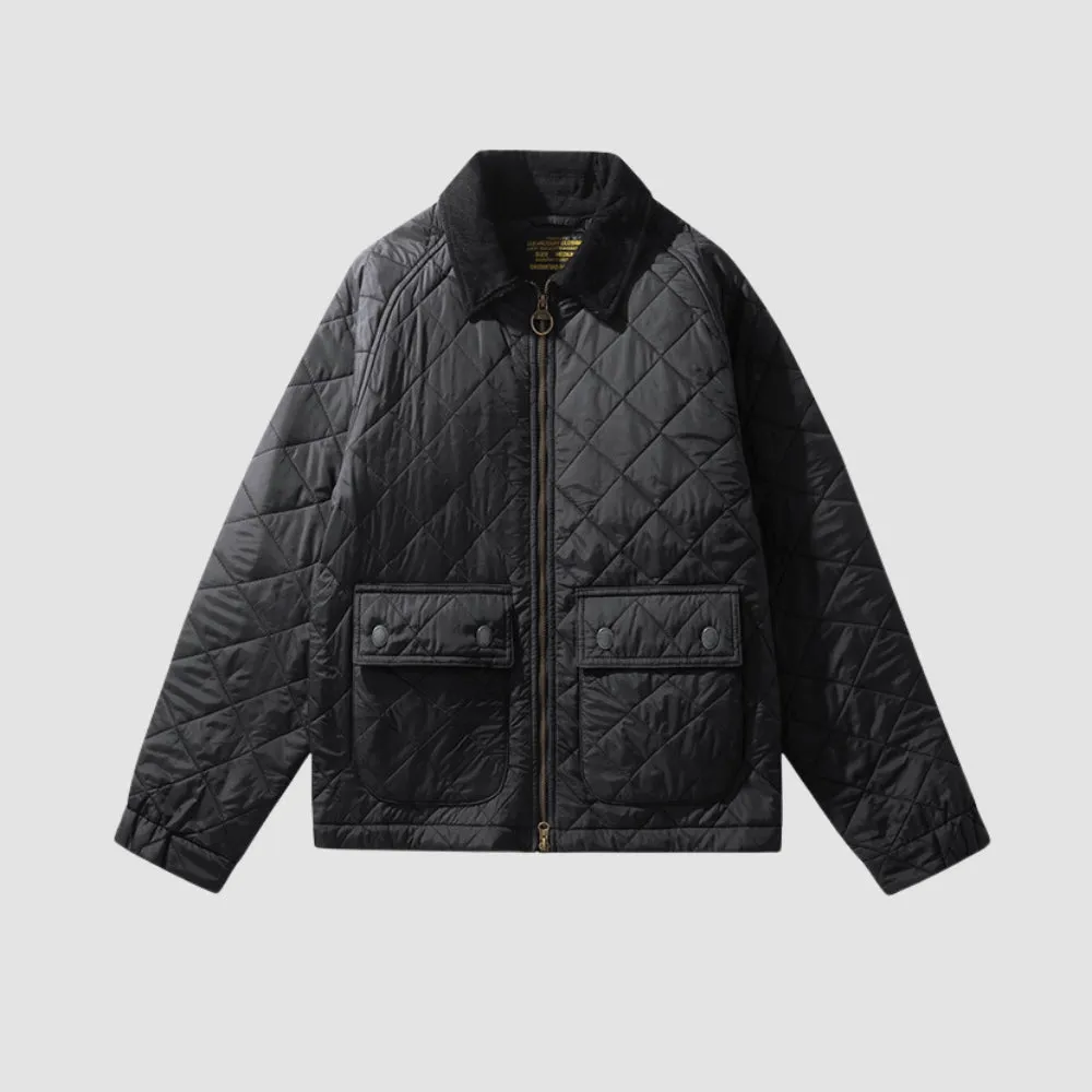 MV Corduroy Quilted Diamond Cotton Jacket