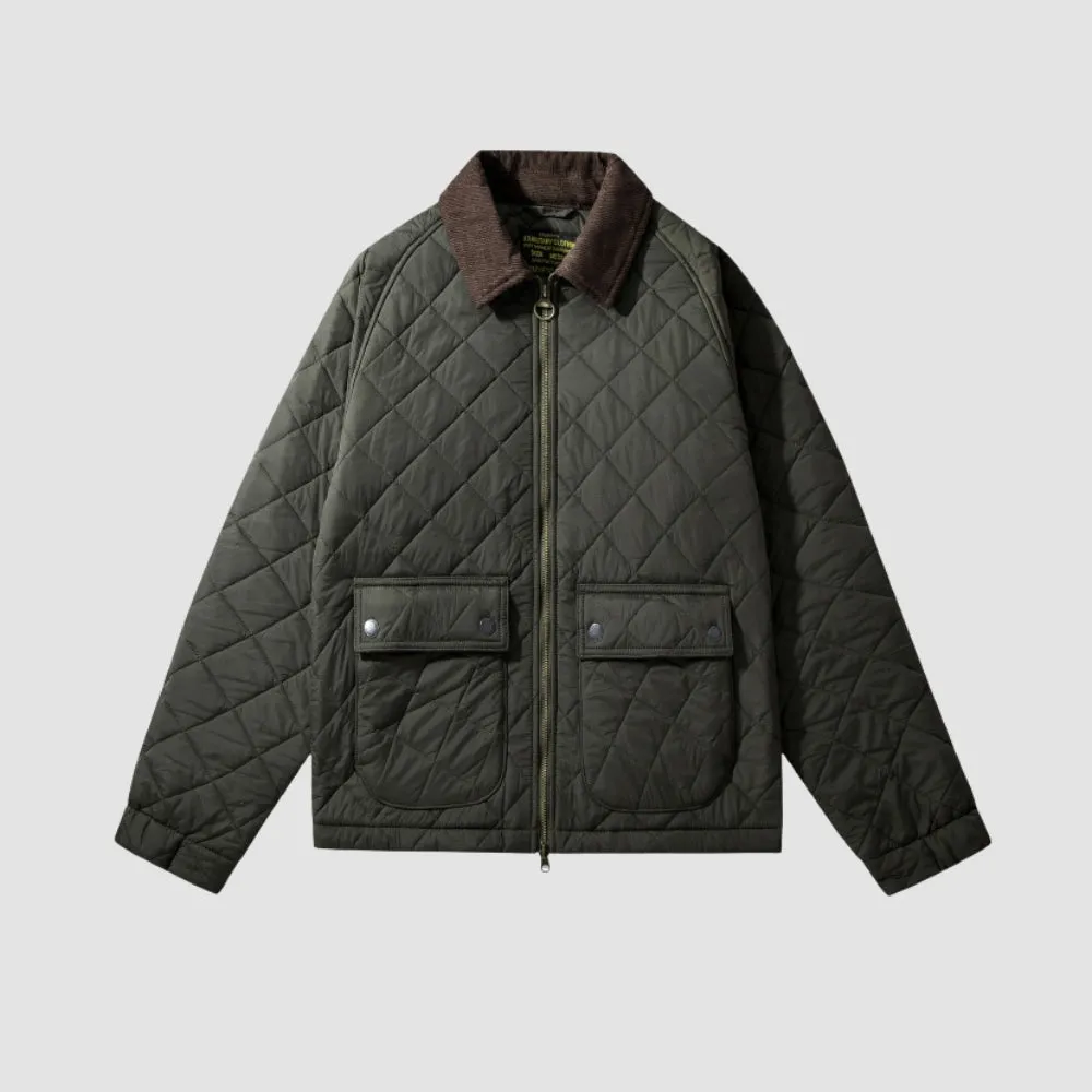 MV Corduroy Quilted Diamond Cotton Jacket