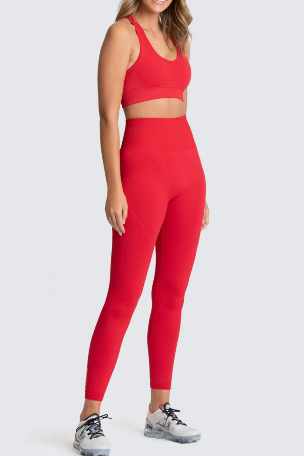 'Natasha' Yoga Bra & High-Waist Legging Set (11 Colors)