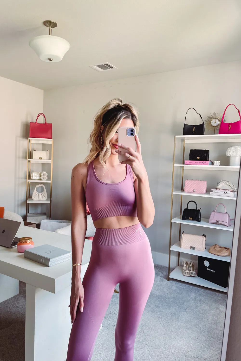 'Natasha' Yoga Bra & High-Waist Legging Set (11 Colors)