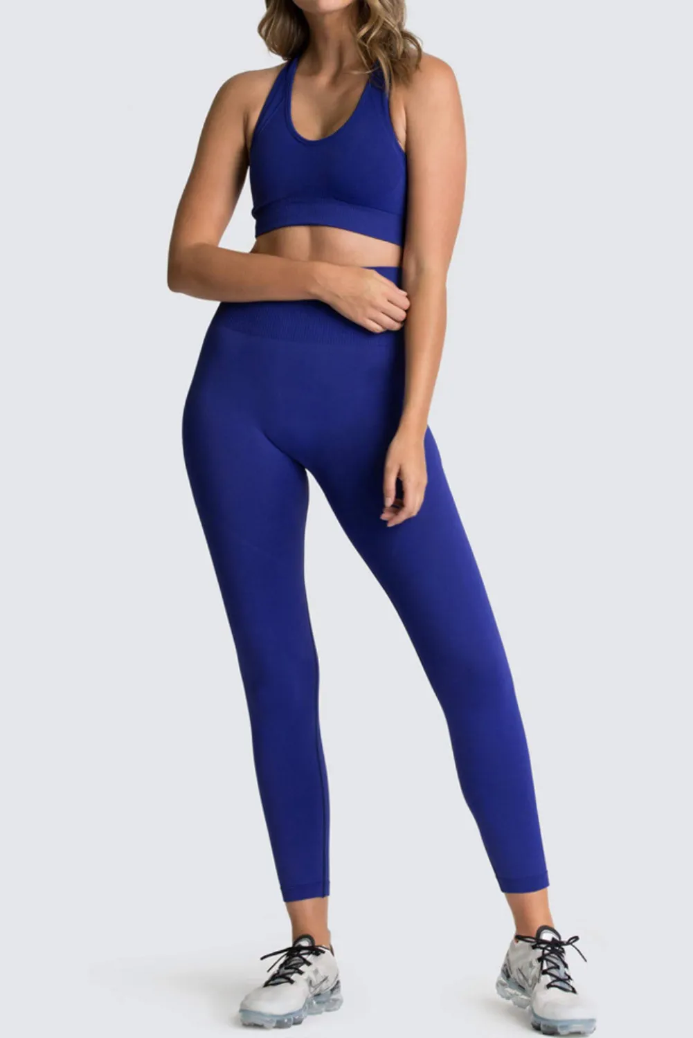 'Natasha' Yoga Bra & High-Waist Legging Set (11 Colors)