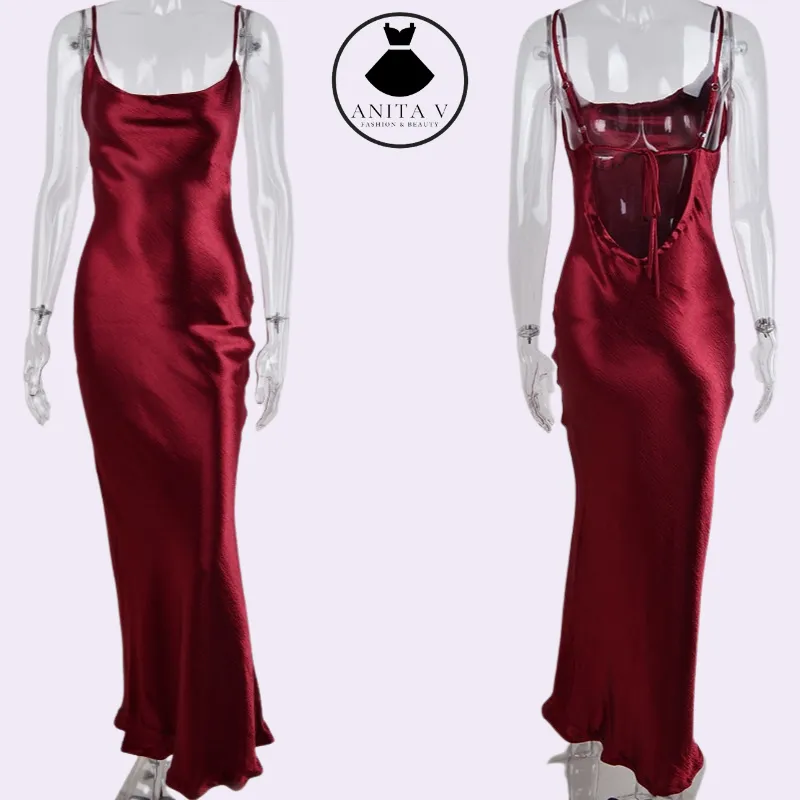 NEW White silky slip dress, size 12, hire $30