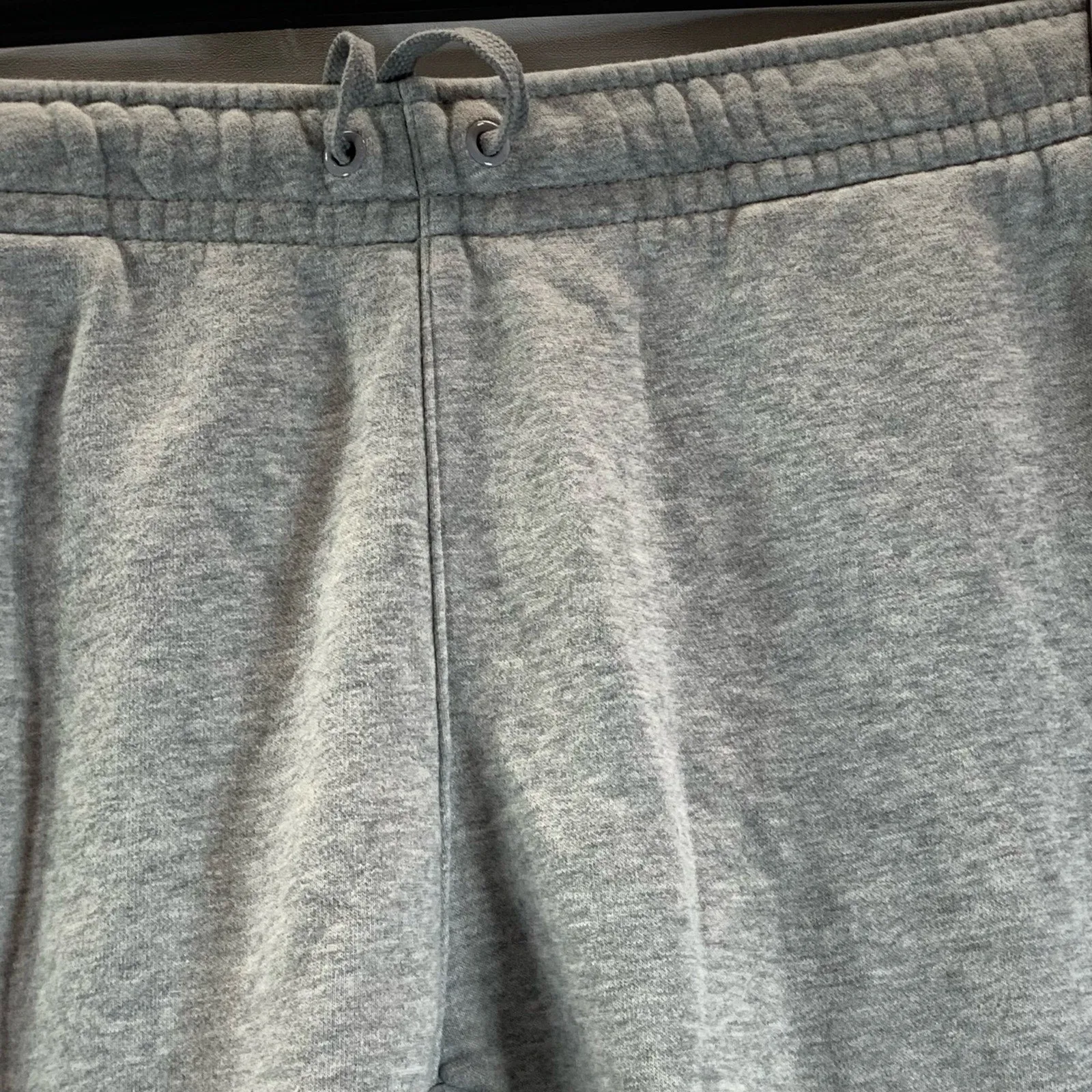 NIKE Men's Gray Club Fleece Drawstring Waist Pull-On Jogger Pants SZ L