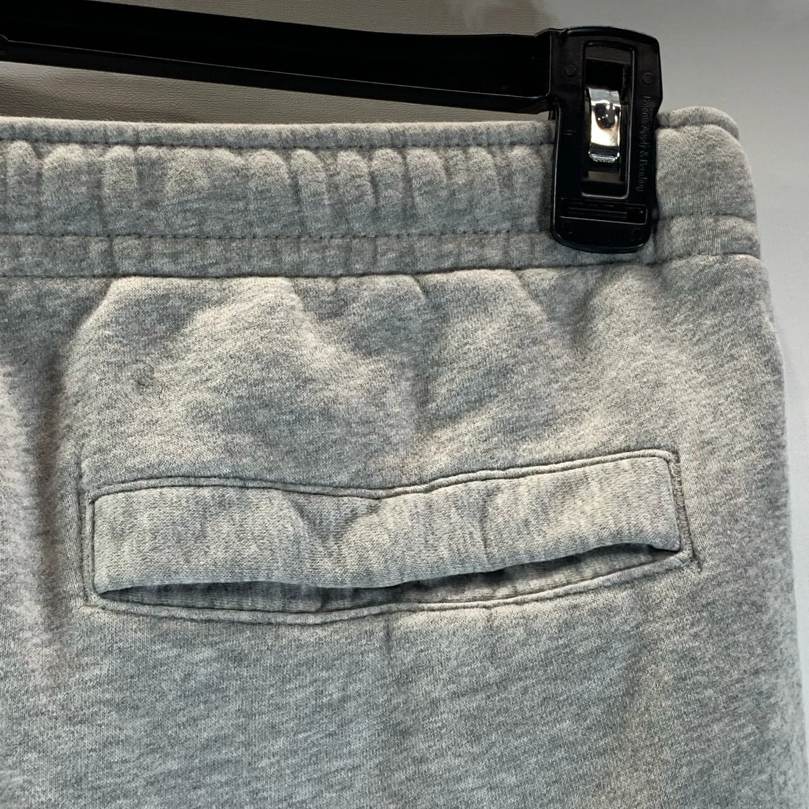 NIKE Men's Gray Club Fleece Drawstring Waist Pull-On Jogger Pants SZ L