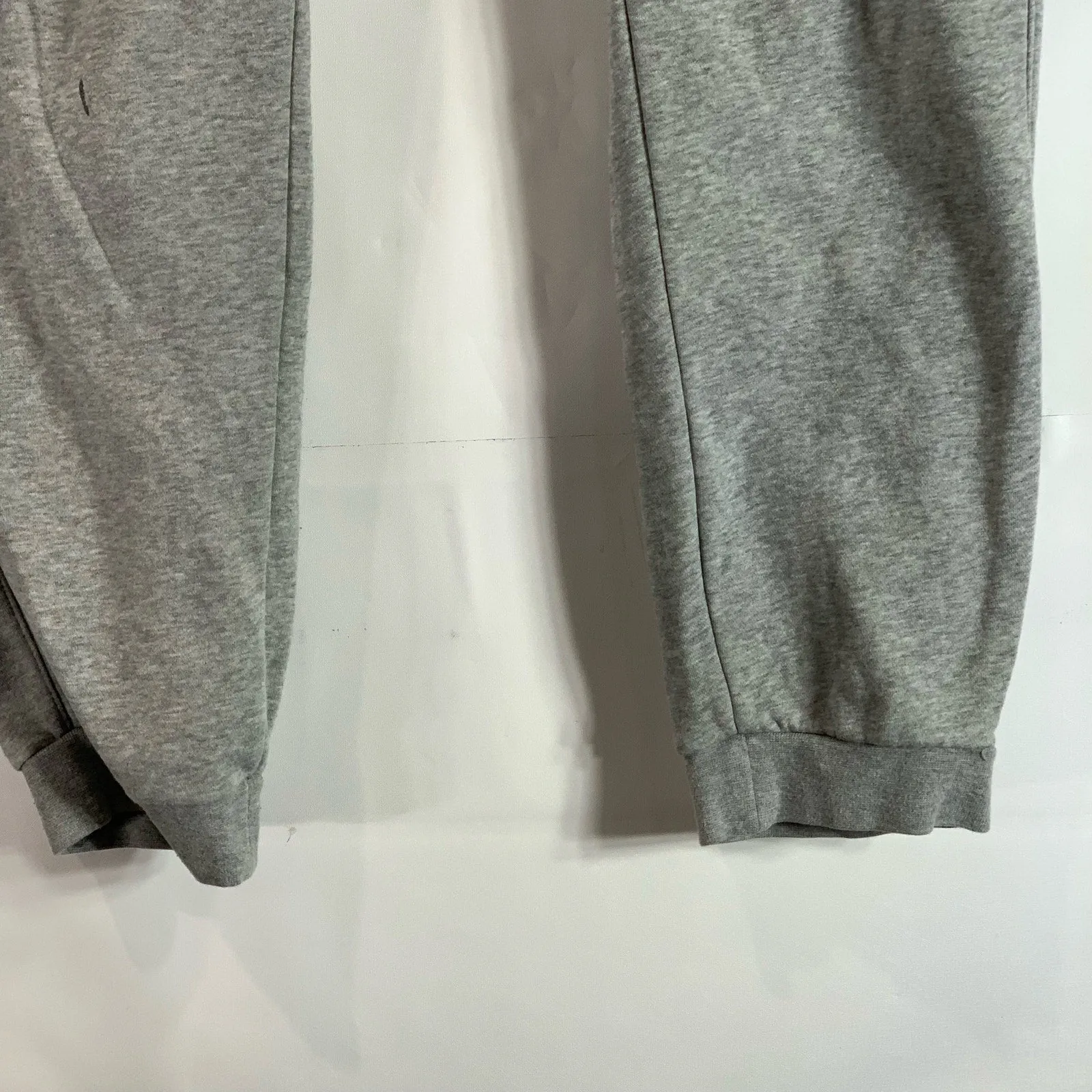 NIKE Men's Gray Club Fleece Drawstring Waist Pull-On Jogger Pants SZ L