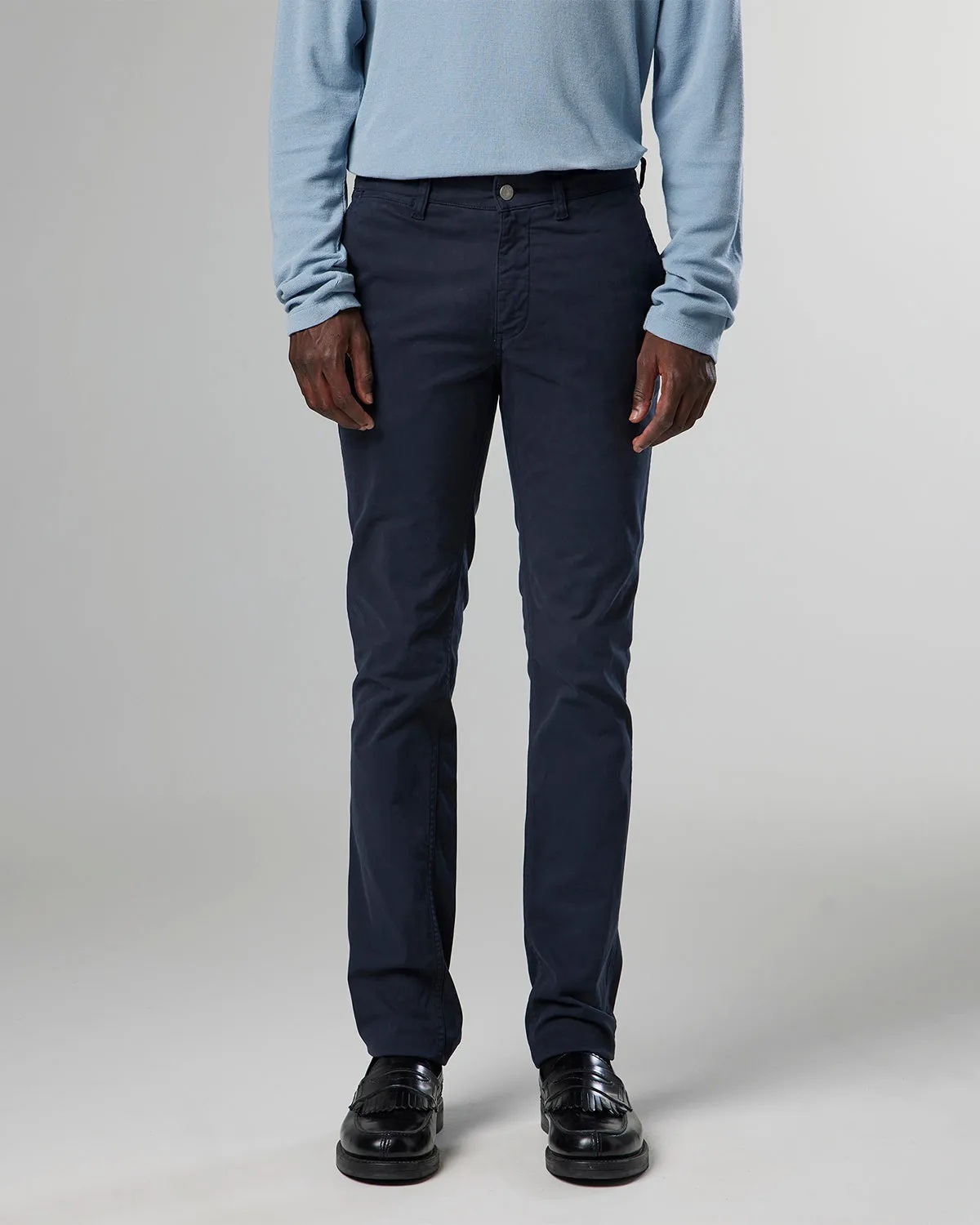 NN07 Marco 1400 Classic Chino in Navy Blue