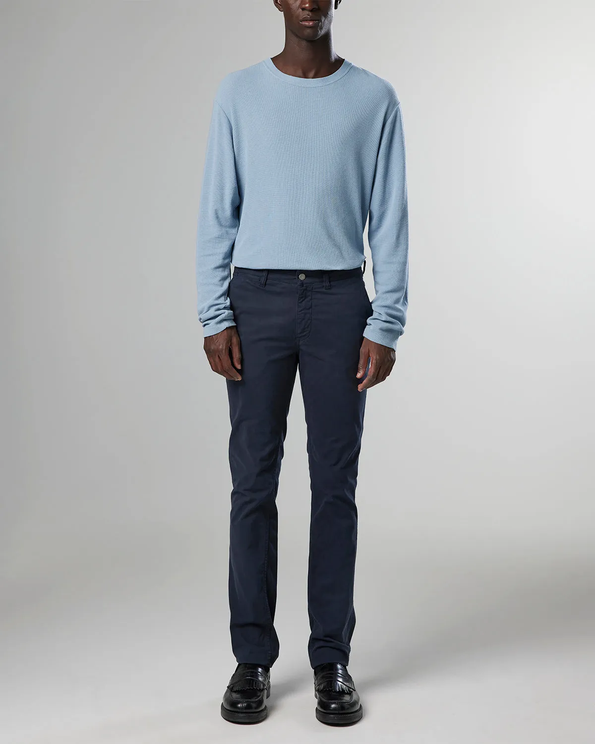 NN07 Marco 1400 Classic Chino in Navy Blue