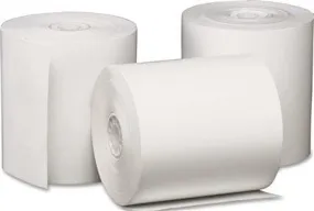 One-Ply Thermal Paper Roll' 3-1/8" X 230 Ft' White' 50/Carton