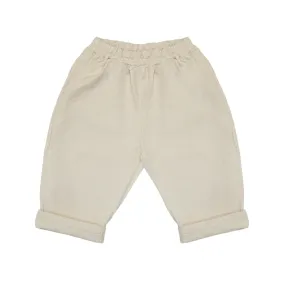 Oversized Chino Pants Cream