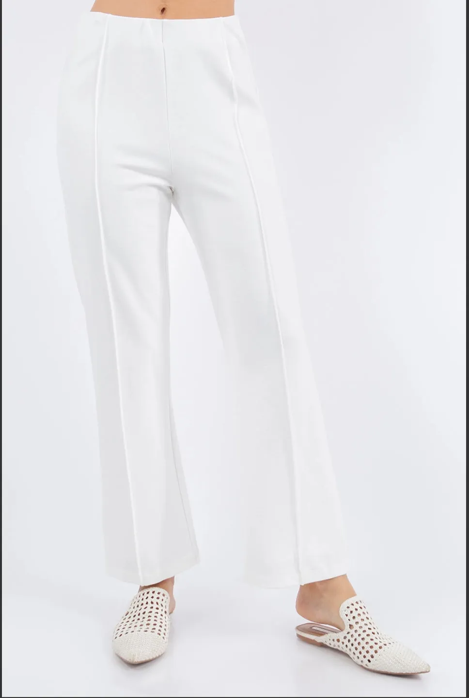 Paparazzi Ponte Cropped Flare