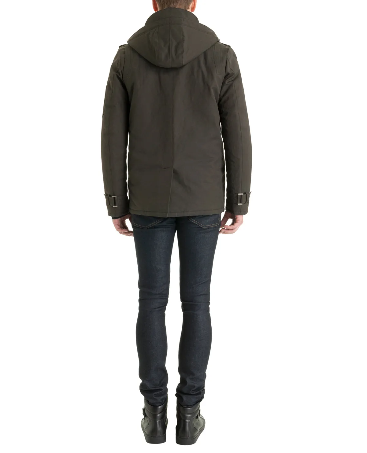 Parka vert foncé