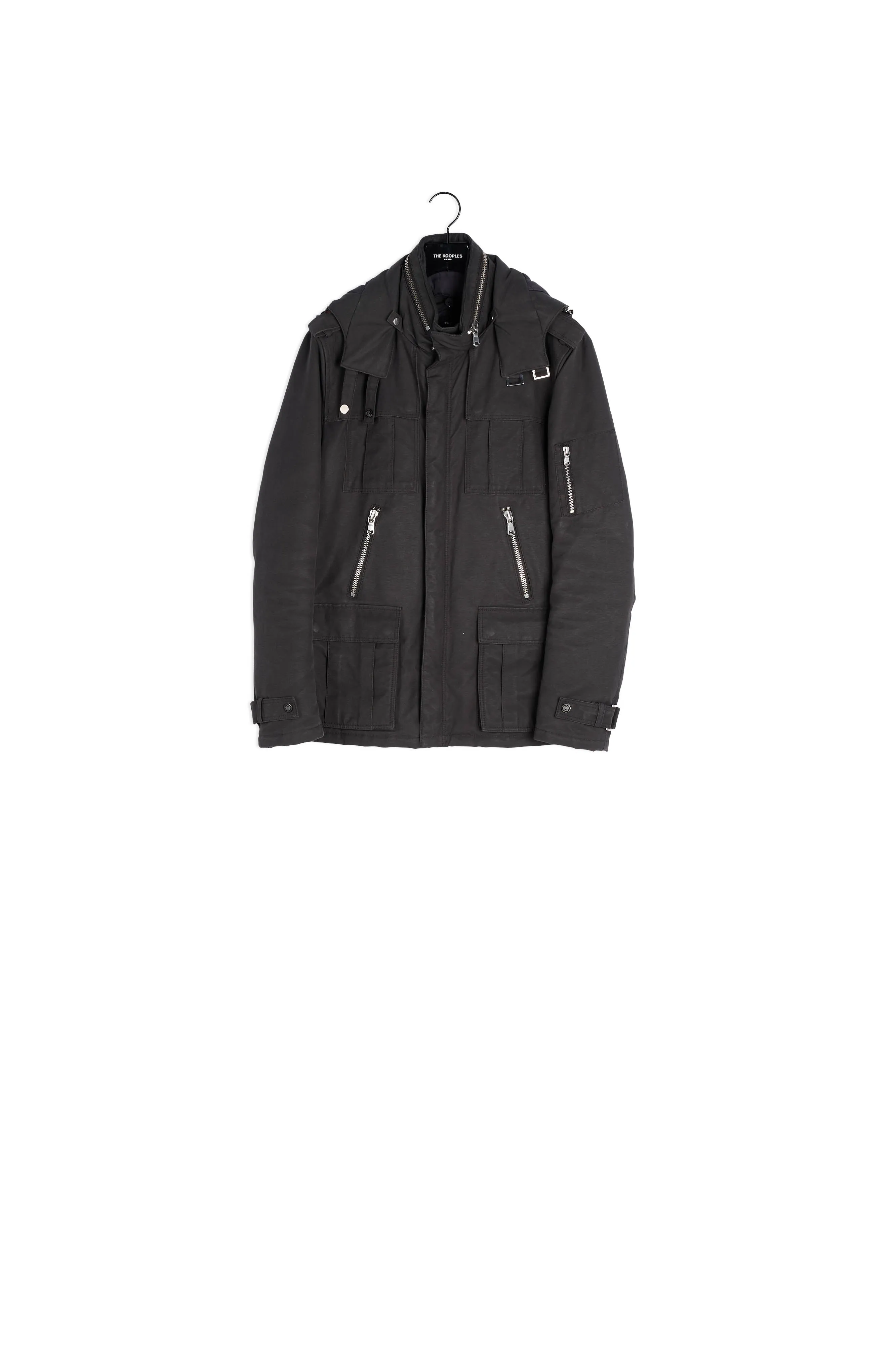 Parka vert foncé