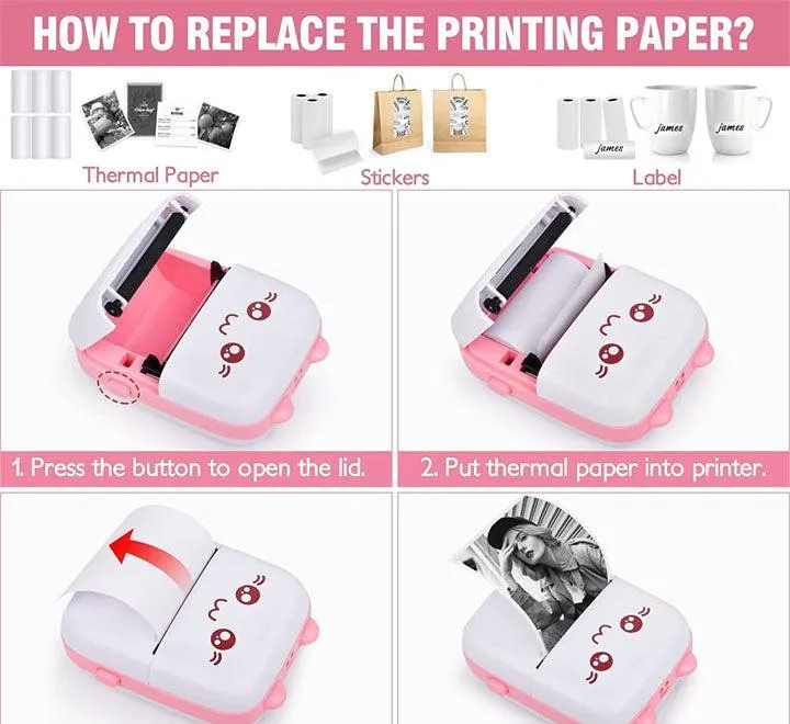 Portable Mini Printer