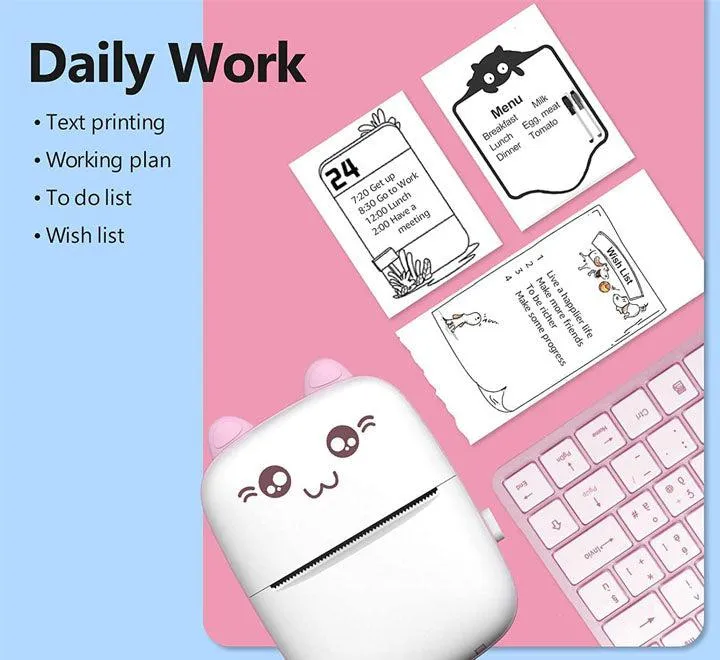 Portable Mini Printer