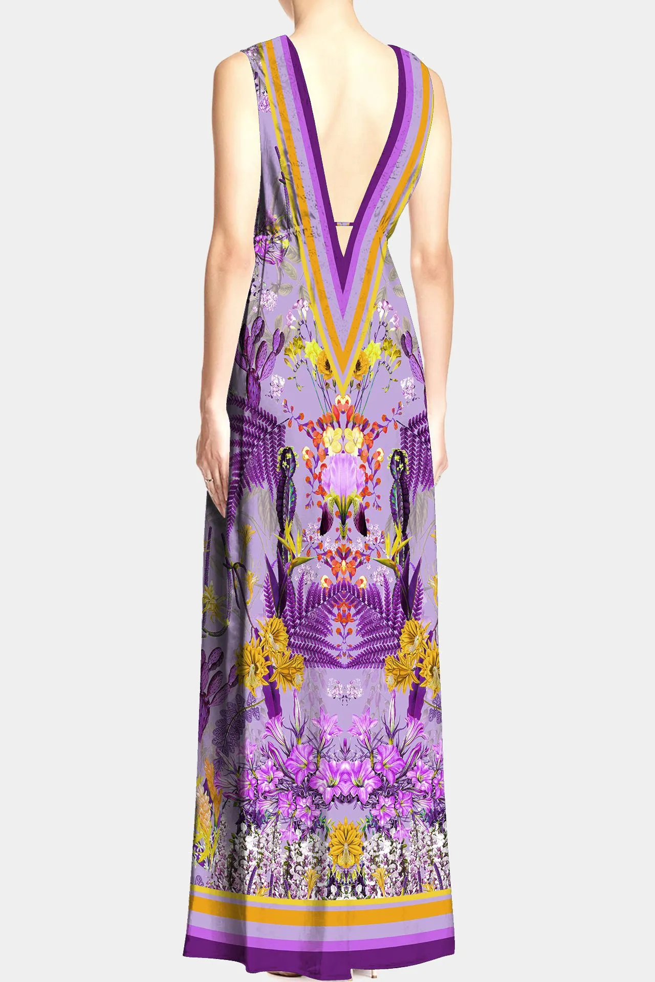 Purple Formal Dress Long For Women
