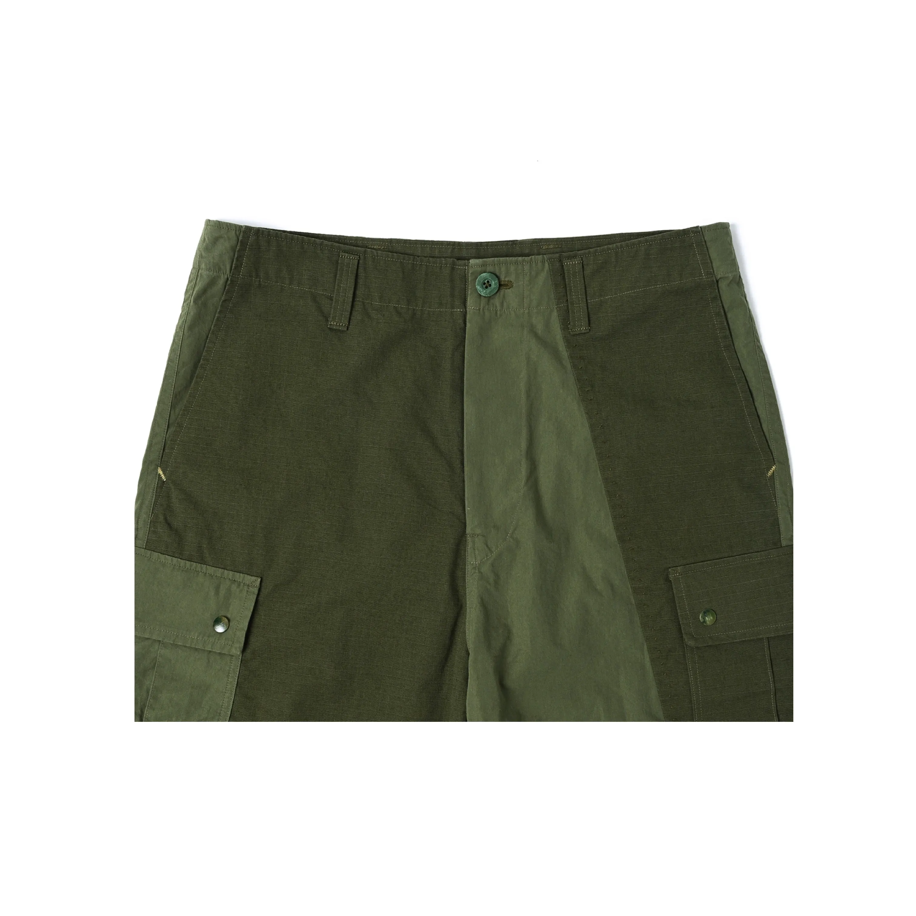 "KYOTO EXCLUSIVE" OHARIKO ARMY PATCHWORK PANTS