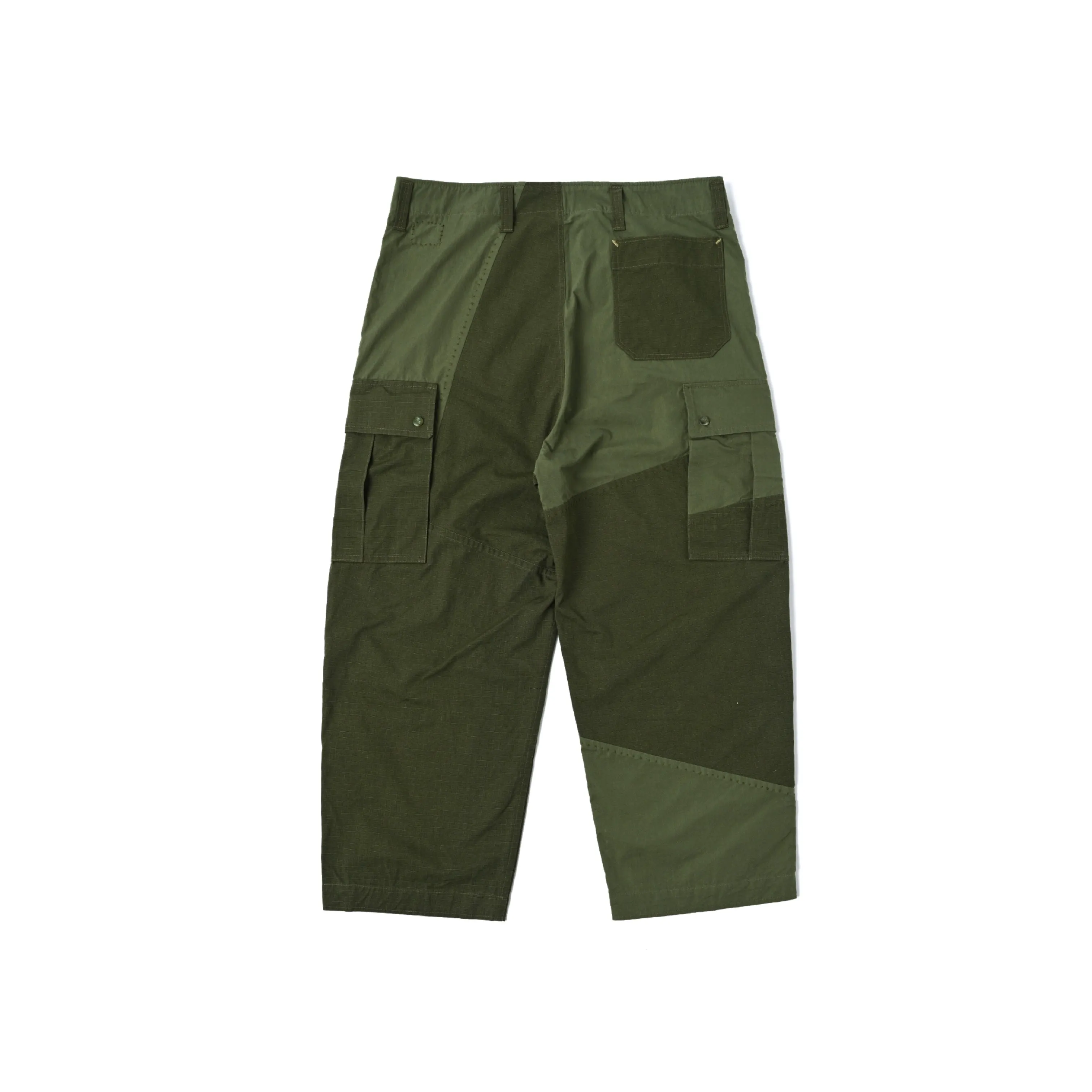"KYOTO EXCLUSIVE" OHARIKO ARMY PATCHWORK PANTS