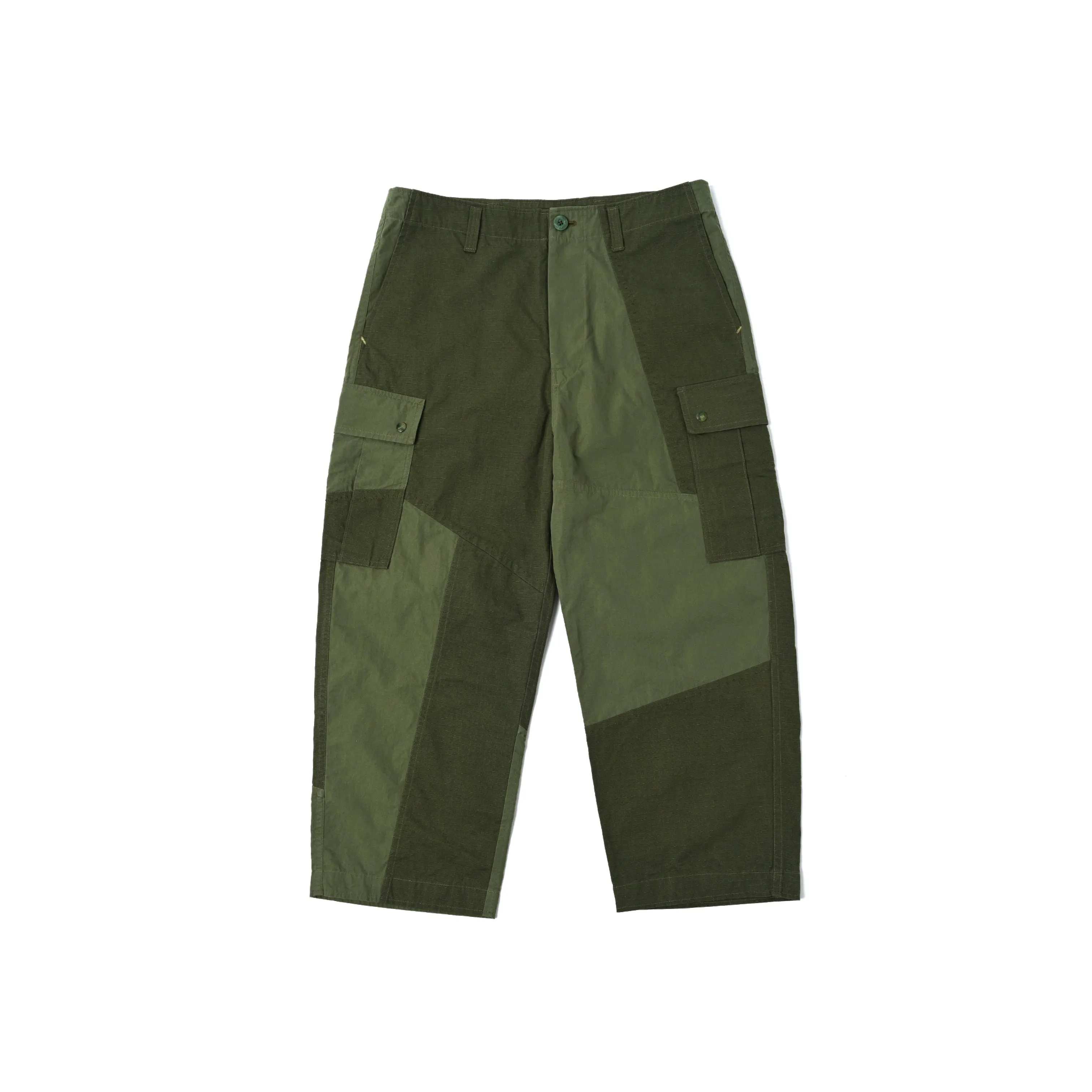 "KYOTO EXCLUSIVE" OHARIKO ARMY PATCHWORK PANTS