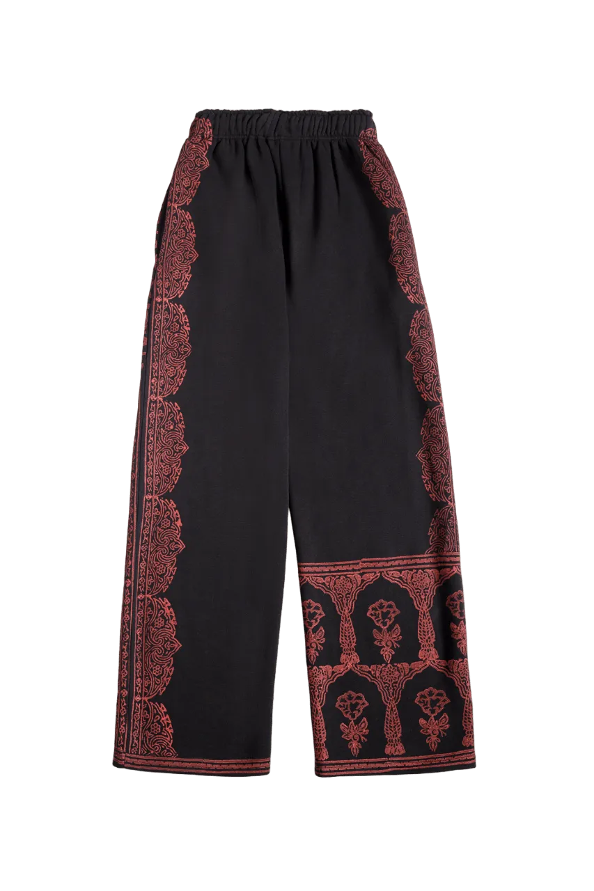 "RANGOLI" HAND BLOCK PRINTED SWEATPANTS