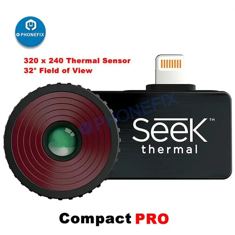 Seek Compact Thermal Camera IOS Android PCB Repair Detection Tool