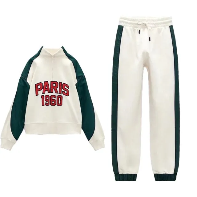 SPORT HIGH WAIST JOGGING PANTS